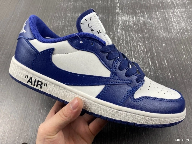 Cheap TRAVIS SCOTT AIR DM7890-101 OFF-WHITE 1 CUSTOM JORDAN X X 0708